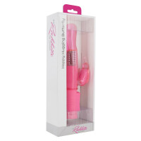VIBRATOR HAPPY HUGGING BUTTERFLY PINK