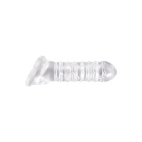 RIBBED EXTENSION CLEAR