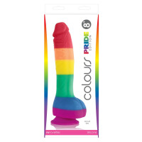 DONG COLOURS PRIDE EDITION 8 INCH DONG
