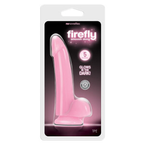 FIREFLY GLOWING DONG 5" PINK