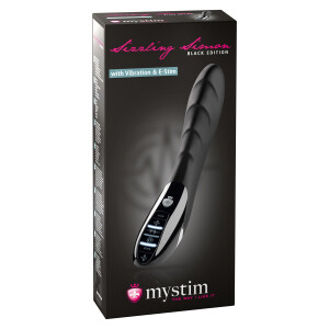 SIZZLING SIMON ESTIM VIBRATOR BLACK