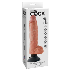 COCK WITH BALLS FLESH 10 INCH