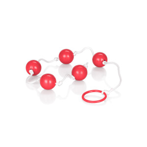 Medium Anal Beads RED