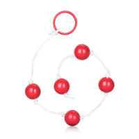 Medium Anal Beads RED