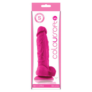 ColourSoft Soft Dildo 5 inch BLUE