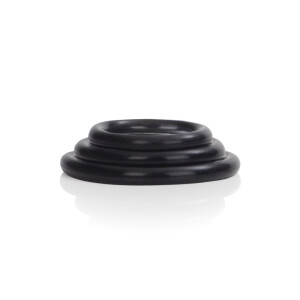 SILICONE SUPPORT RINGS BLACK