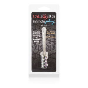 NIPPELKLEMME CLEOPATRA CLIT - PEARL METALIC