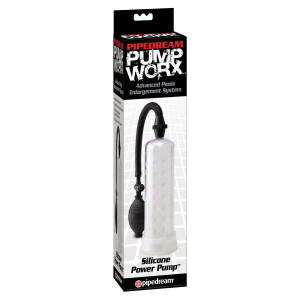 PENISPUMPE PW SILICONE POWER CLEAR