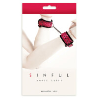 SINFUL ANKLE CUFFS PINK