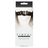 SINFUL O-RING MOUTH GAG BLACK
