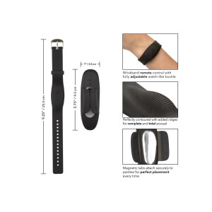 Wristband Remote Panty Teaser BLACK