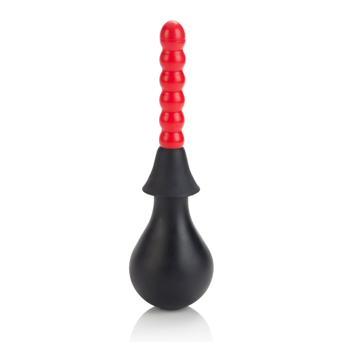 Ribbed Anal Douche BLACK