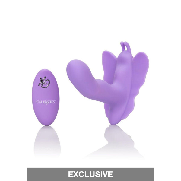 Butterfly Remote Rocking Penis PURPLE