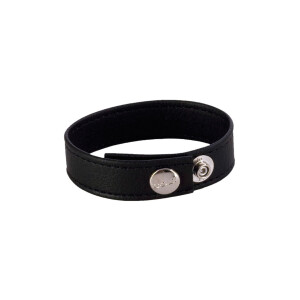 COLT Leather C/B Strap 3-snap BLACK