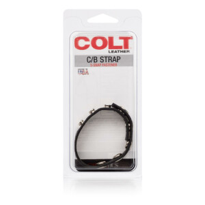 Colt Adjust 5 Snap Leather BLACK