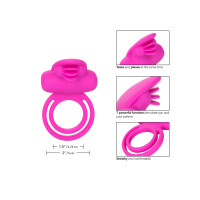 Dual Clit Flicker Enhancer PINK