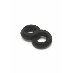 Soft Silicone Jock C-Ring schwarz