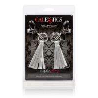 Playful Tassels Nipple Clamps SILVER