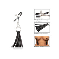 Playful Tassels Nipple Clamps SILVER