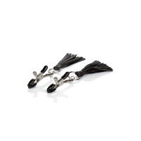 Playful Tassels Nipple Clamps SILVER