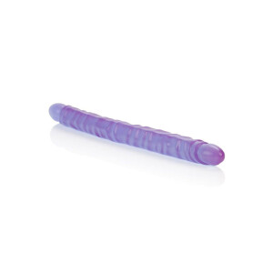 Veined SuperSlim Dong 17.5 inch PURPLE