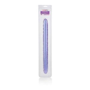 Veined SuperSlim Dong 17.5 inch PURPLE