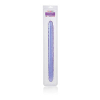 Veined SuperSlim Dong 17.5 inch PURPLE