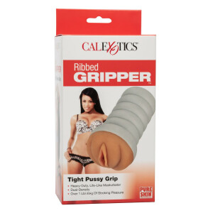 Ribbed Gripper Tight Pussy Marrone