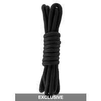 Bondage Rope 3 meter Nero