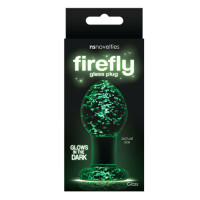 Firefly Glass Plug - M TRANSPA