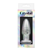 Crystal Tapered Plug Small TRANSPA