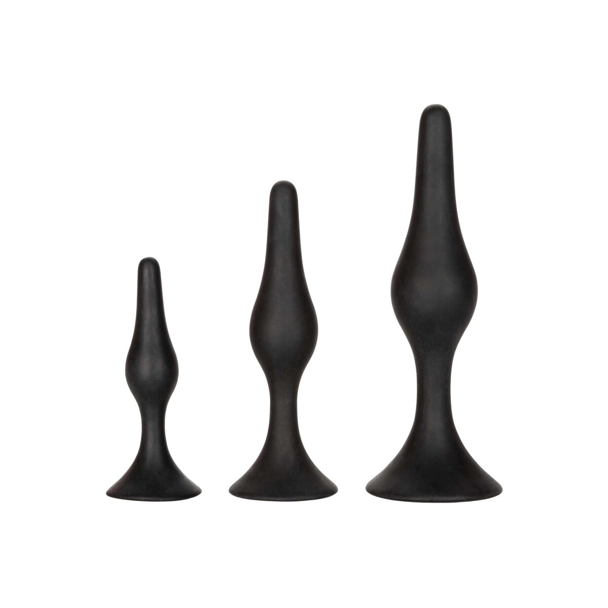 Silicone Anal Starter Kit BLACK