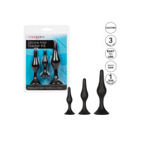 Silicone Anal Starter Kit BLACK