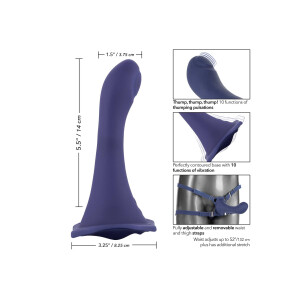 Her Royal Harness Me2 Thumper BLUE