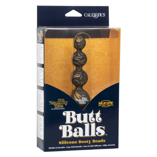 Butt Balls Booty Beads PURPLE