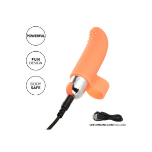 Rechargeable Finger Tickler ORANGE