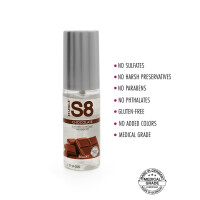 S8 WB Flavored Lube 50ml Cioccolato