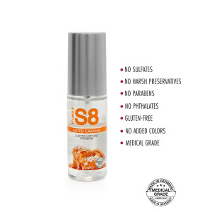 S8 WB Flavored Lube 50ml Caramel Toffee