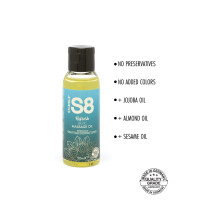 S8 Massage Oil Box 3x 50ml Sapore vari