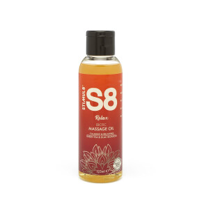 S8 Massage Oil 125ml Tè verde