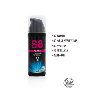 S8 Electra Clitoral Gel 30ml Cooling