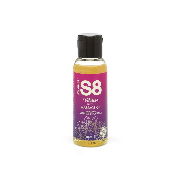 S8 Massage Oil 50ml Lime Spicy Ginger