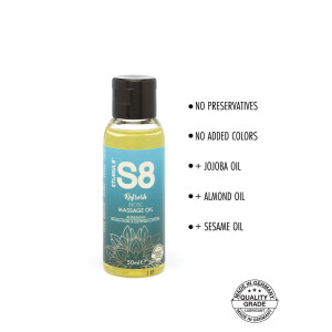 S8 Massage Oil 50ml French Plum