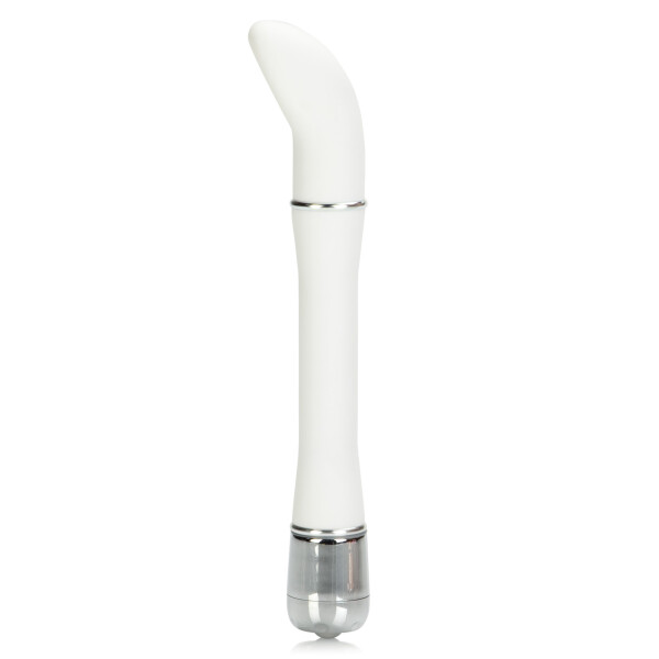 VIBRATOR CLASSIC LULU SATIN SCOOP VIBE WHITE