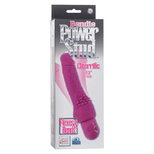 VIBRATORE REALISTICO BENDIE POWER STUD CLITERIFFIC PINK