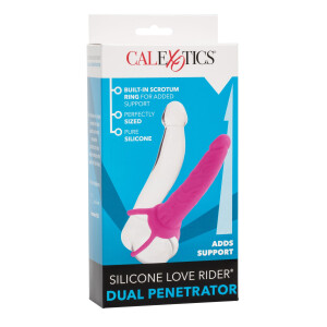 Silicone Dual Penetrator BLACK