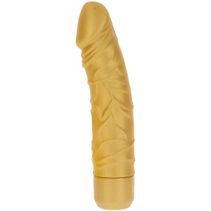 Gold Dicker Original Vibrator 20 cm GOLD