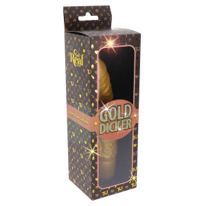 Gold Dicker Original Vibrator 20 cm GOLD