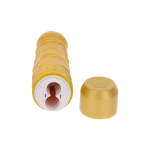 Gold Dicker Original Vibrator 20 cm GOLD
