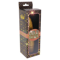 Gold Dicker Original Vibrator 20 cm GOLD